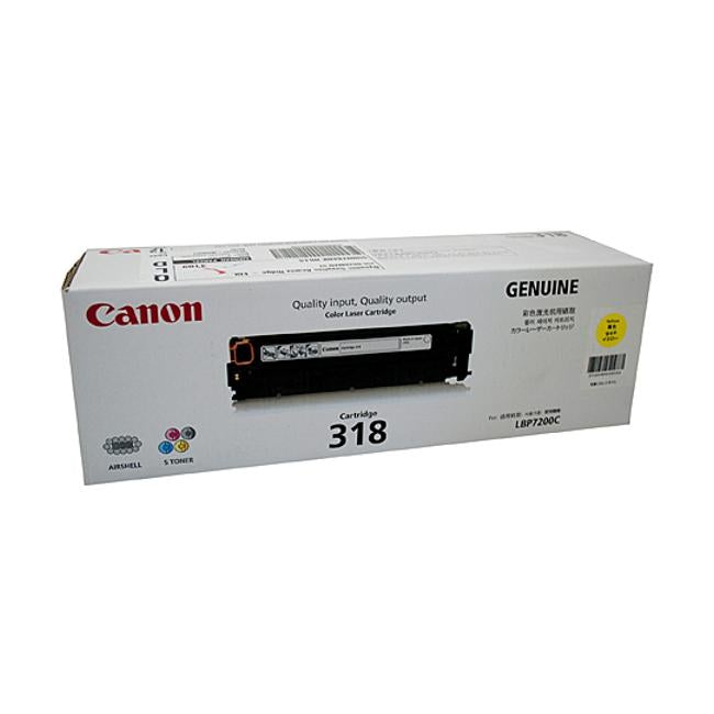 Canon CART318 Yellow Toner