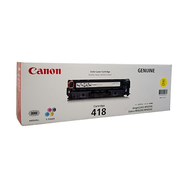 Canon CART418 Yellow Toner