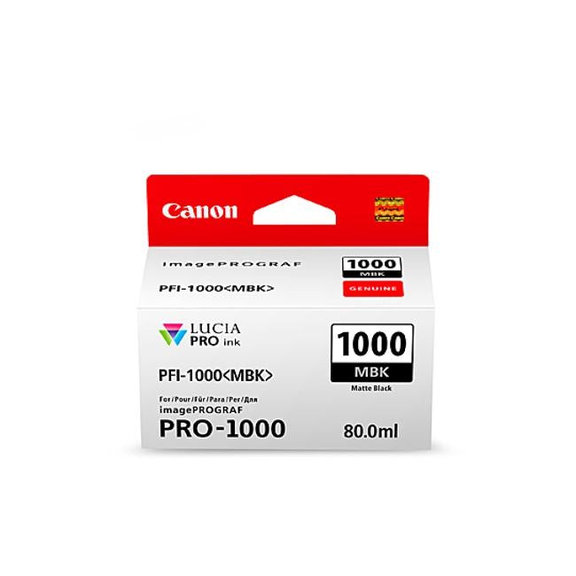 Canon PFI1000 Mat Black Ink Cart