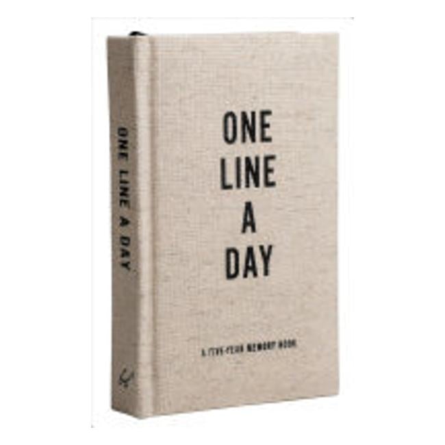 Canvas One Line A Day - Chronicle Books Staff (Created by)