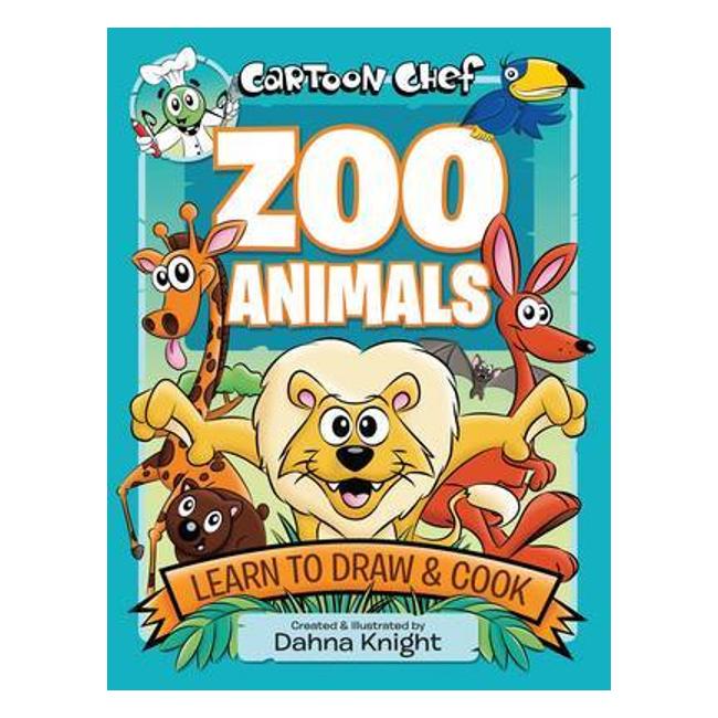 Cartoon Chef Zoo Animals - Dahna Knight