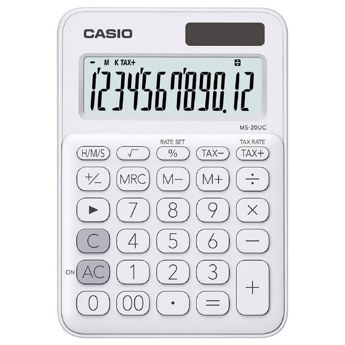 Casio MS20UCWE Desktop Calculator White