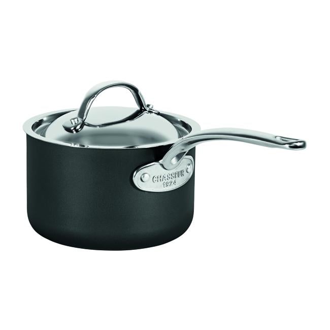 Chasseur Hard Anodised 16cm S/Pan W/Lid
