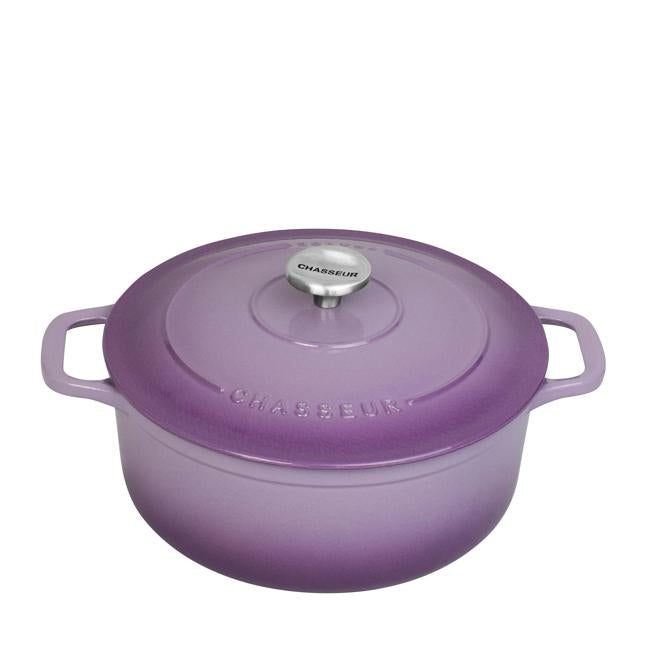 Chasseur Rnd French Oven24cm/4l Wisteria
