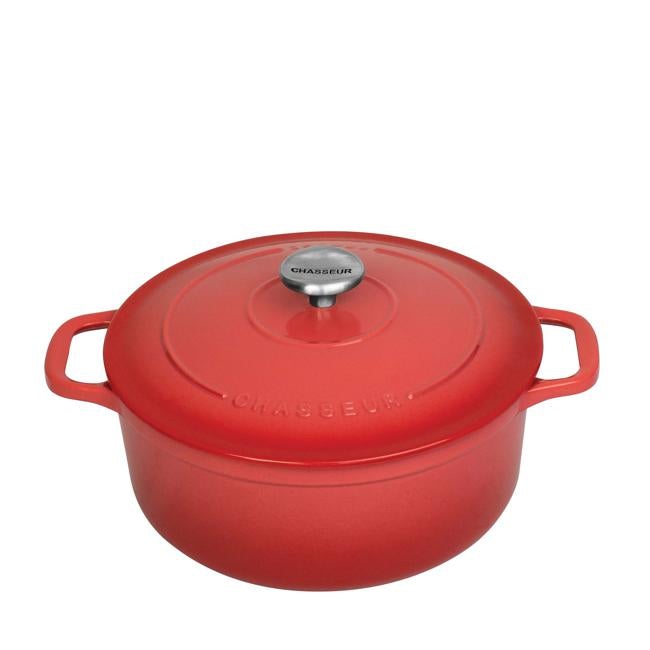 Chasseur Round French Oven 26cm/5l Coral
