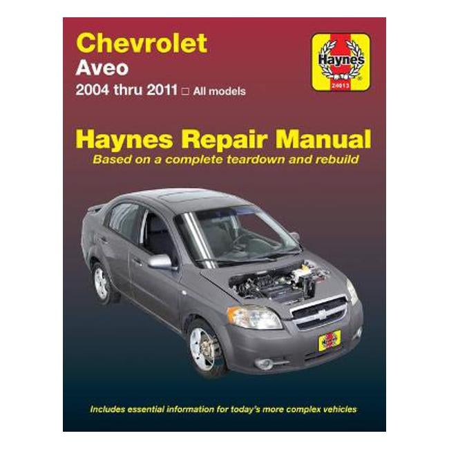 Chevrolet Aveo/Holden Barina 2004-2011 Repair Manual - Haynes Publishing