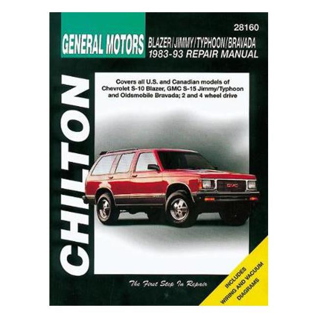 Chevrolet Blazer/Jimmy/Typhoon/Bravada (83 - 93) - Haynes