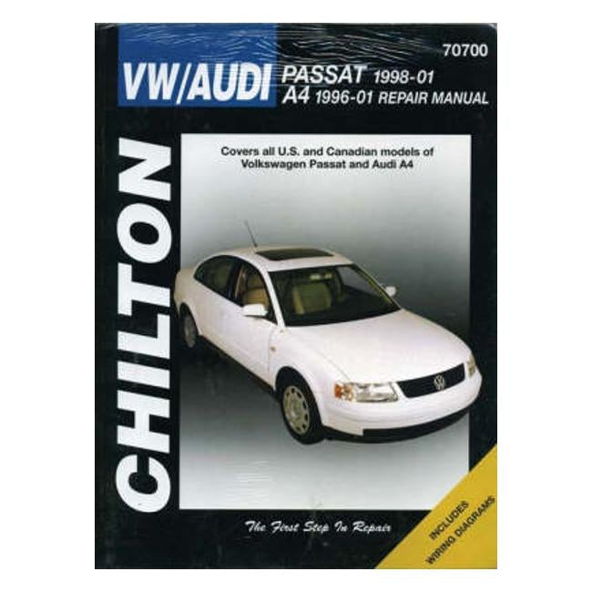 Chilton VW/Audi Passat (98-01)/A4 (96-01) Repair Manual - Eric Godfrey