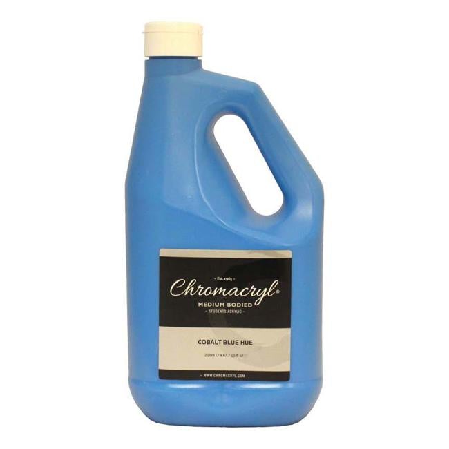 Chromacryl Acrylic Paint Student  2l Cobalt Blue Hue