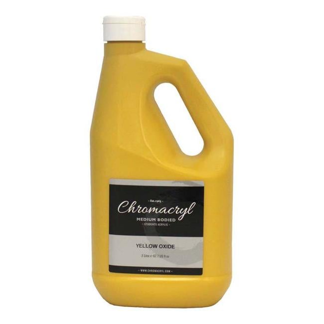 Chromacryl  Acrylic Paint Student 2l Yellow Oxide