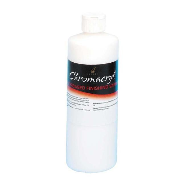 Chromacryl Med 500ml (Gloss) Waterbased Finishing Varnish Acrylic