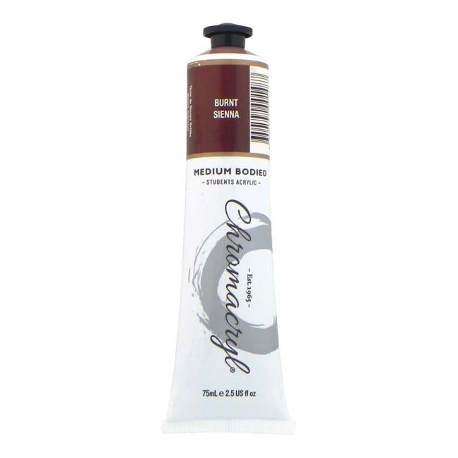 Chromacryl Paint Burnt Sienna 75ml