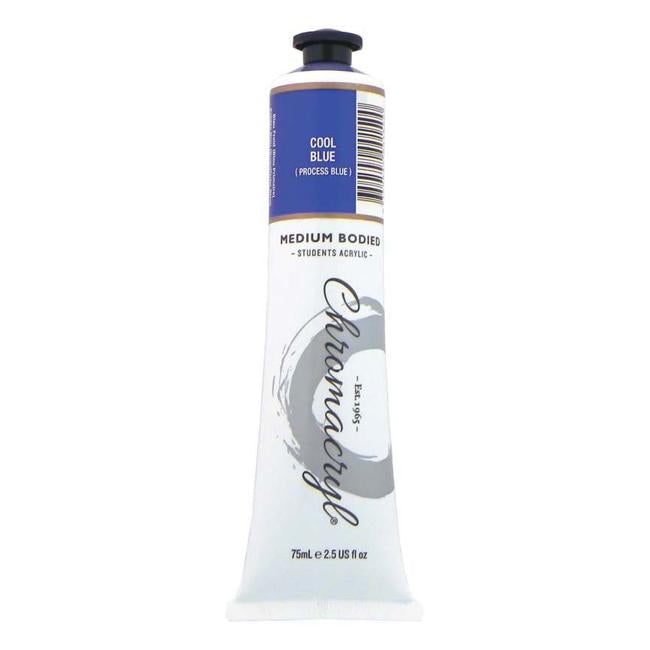 Chromacryl Paint Cool Blue 75ml