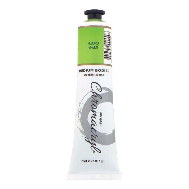 Chromacryl Paint Fluoro Green 75ml