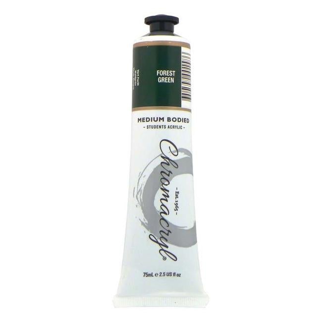 Chromacryl Paint Forest Green 75ml