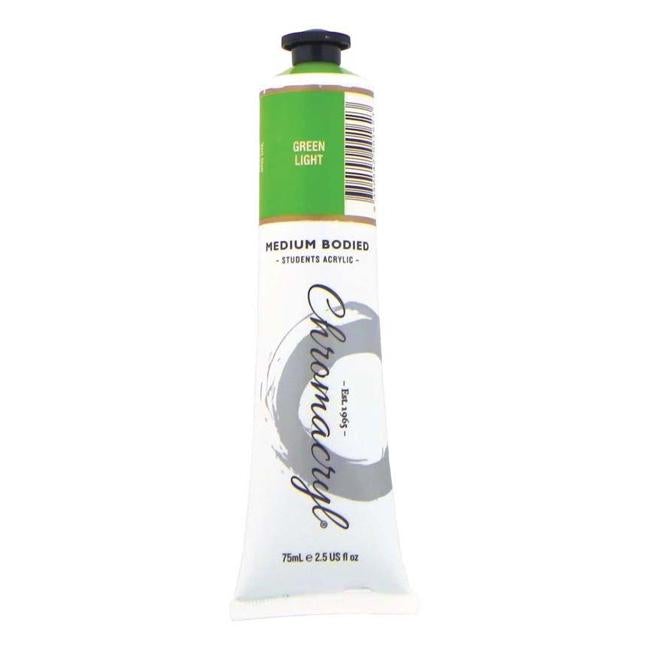 Chromacryl Paint Green Light 75ml