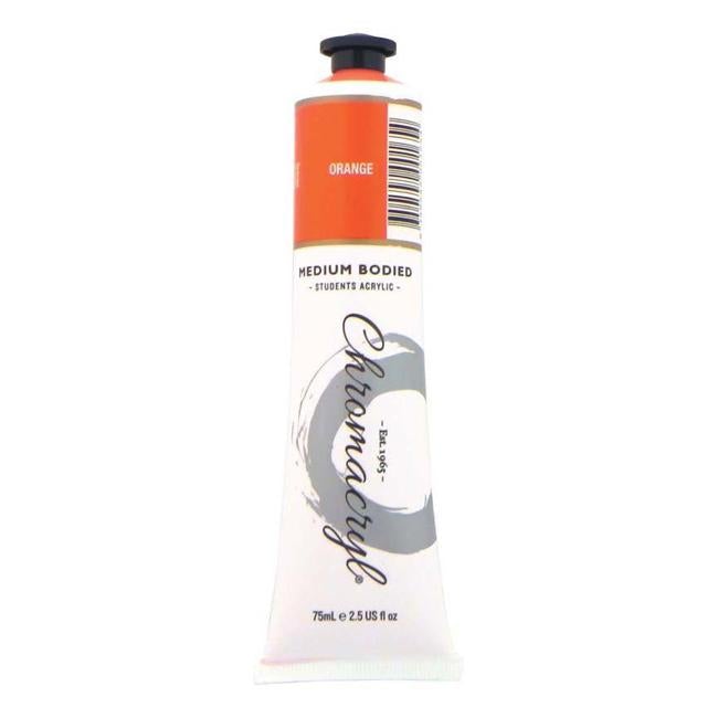 Chromacryl Paint  Orange 75ml