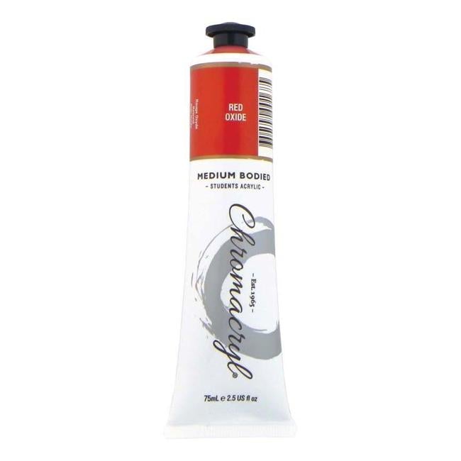Chromacryl Paint Red Oxide 75ml