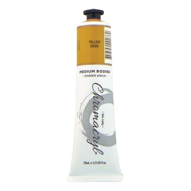 Chromacryl Paint Yellow Oxide 75ml