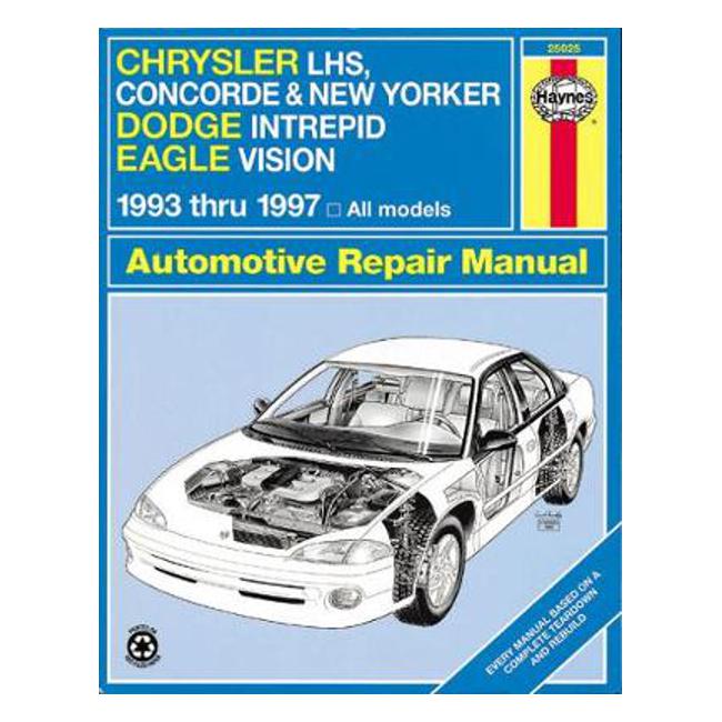 Chrysler LHS, Concorde & Dodge Intrepid 1993-1997 Repair Manual - Mike Stubblefield