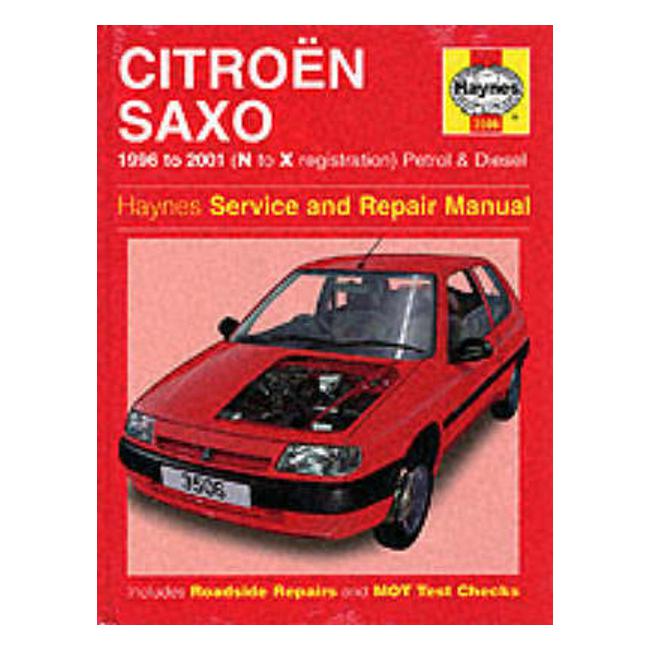 Citroen Saxo Service and Repair Manual: 1996 to 2000 - Spencer Drayton