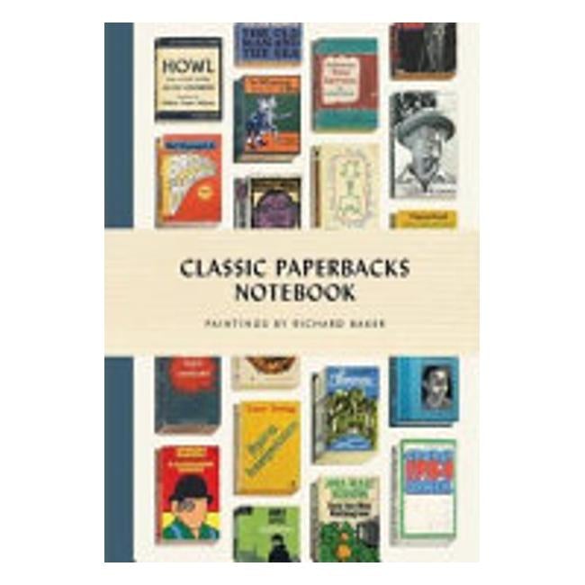 Classic Paperbacks Notebook - Richard Baker