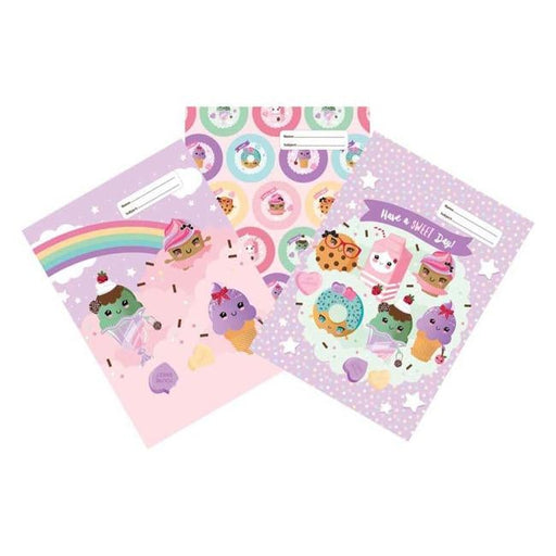 Spencil Everyday Is Sundae Book Cover A4 Pack 3 Asst-Marston Moor