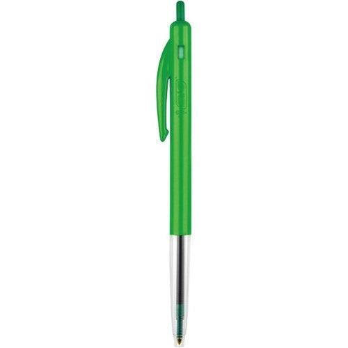 Clic Xtra Life Medium Ballpoint Pen Green Single