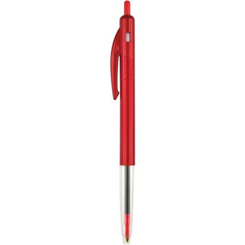 Clic Xtra Life Medium Ballpoint Pen Red Single