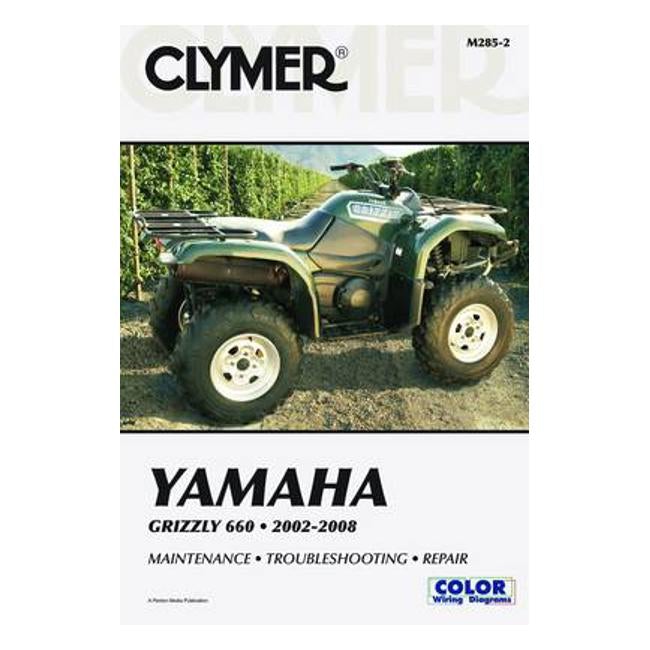 Clymer Yamaha Grizzly 660 2002-20 - Jay Bogart