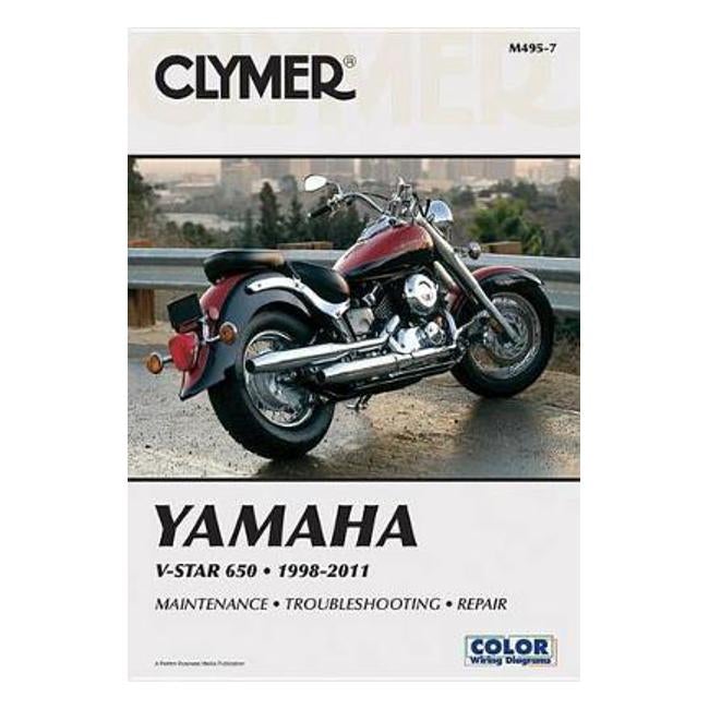 Clymer Yamaha V-Star 650 1998-201 - Haynes