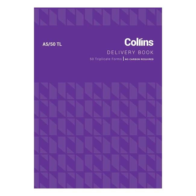 Collins Goods Delivery A5/50tl Triplicate No Carbon Required