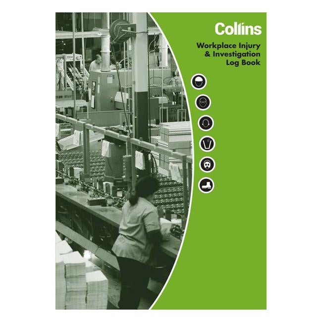 Collins Register Injury And Investigation A4 50 Leaf