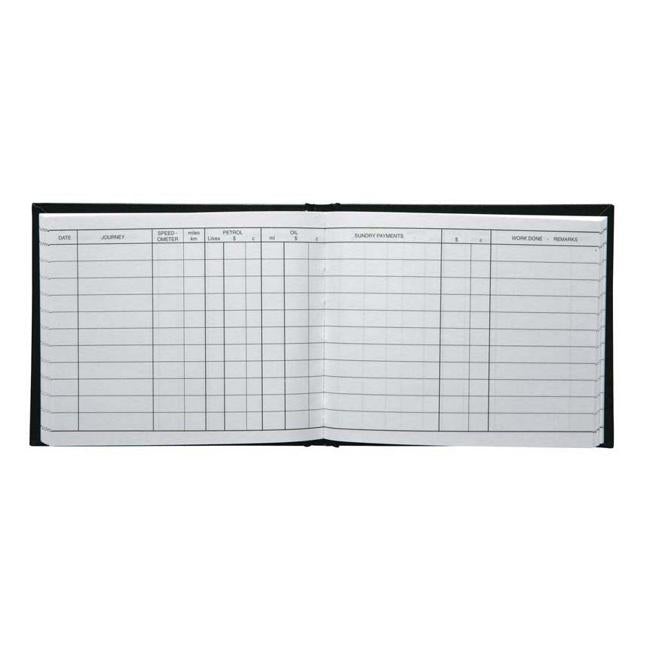 Collins Vehicle Log Book No.70 65 Leaf 136x163mm