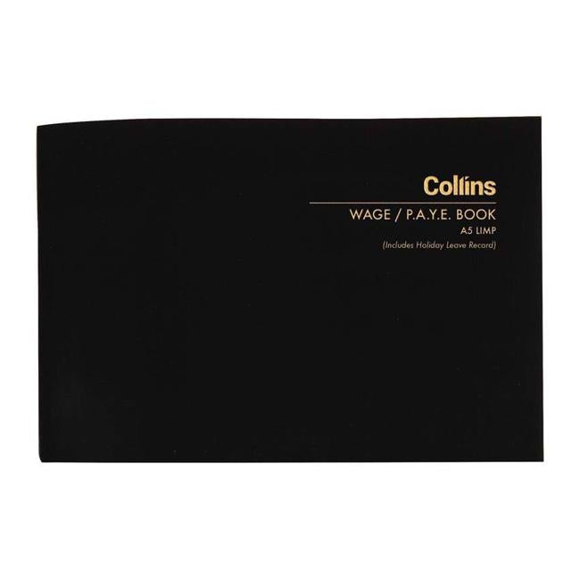 Collins Wage Book A5 Limp Cover 64lf