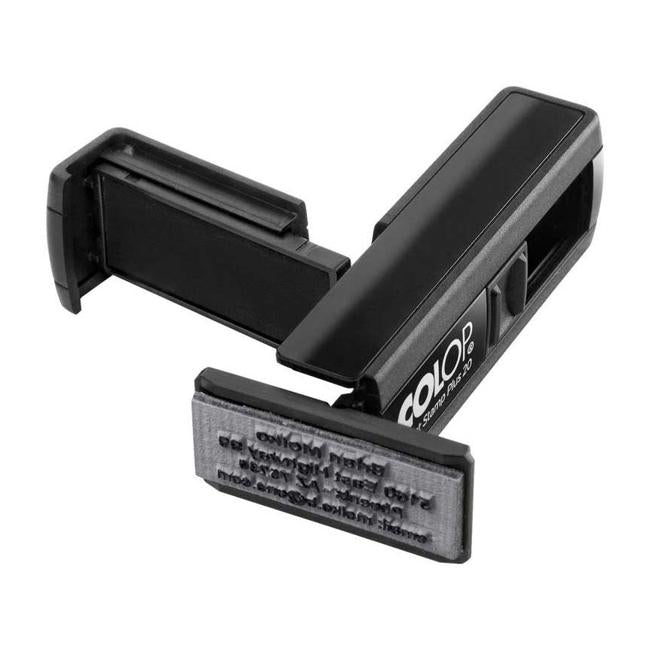 Colop Pkt Stamp Plus 20 Black Pad Model 351254_AM