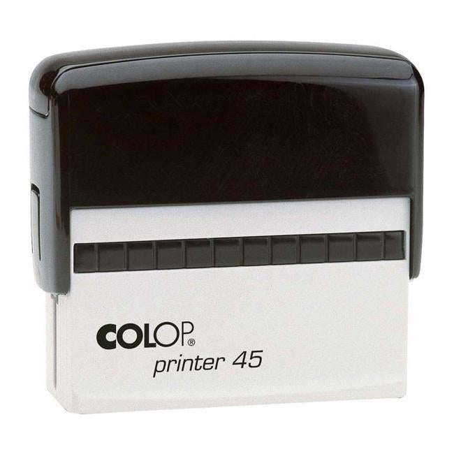 Colop Printer 45 Oblong Black