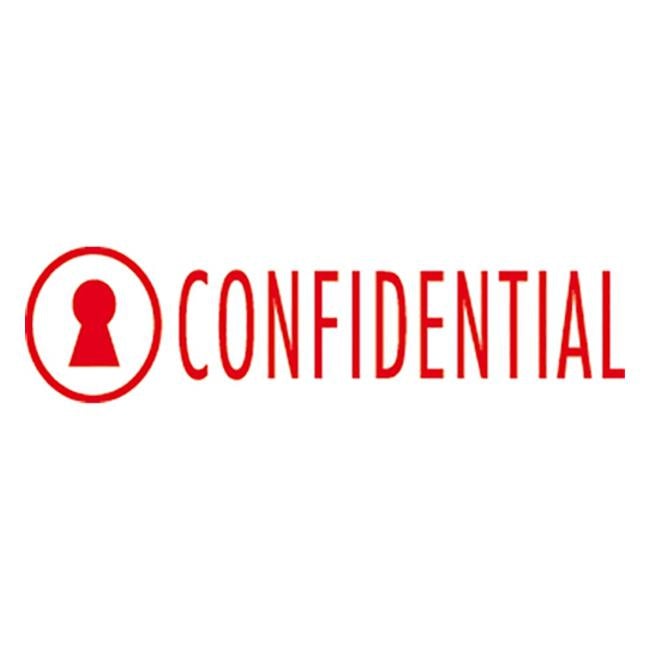 Colop Roller Stamp Confidential