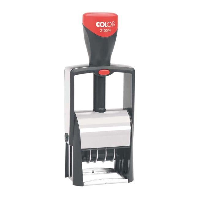 Colop Stamp Dater 2100/4 Metal Frame Classic Line Date Only