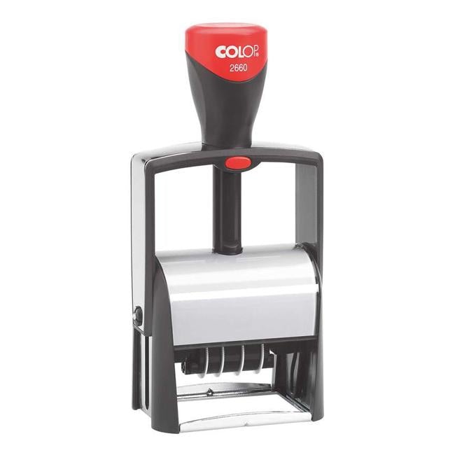 Colop Stamp Dater 2660 Metal Frame Classic Line