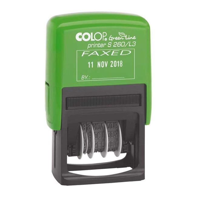 Colop Stamp Dater Greenline S260/L3 Faxed