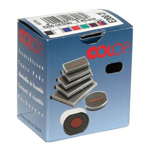 Colop Stamp Pad Blue Red E/200/2 24x45mm Dual Colour