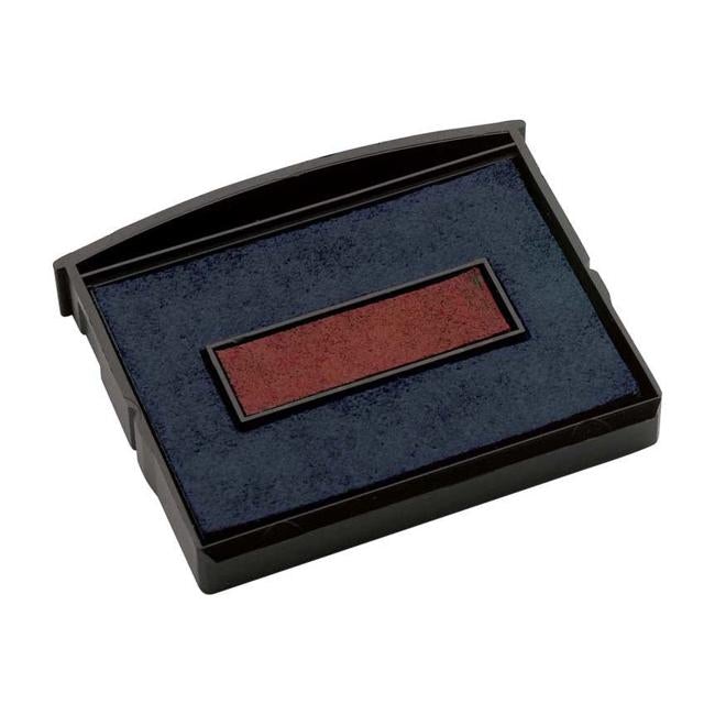 Colop Stamp Pad E/2100/2 Blue Red 24x41mm Dual Colour