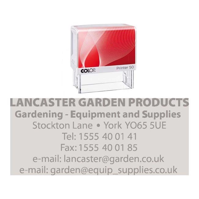 Colop Stamp Printer 50 Black Pad G7 Handle