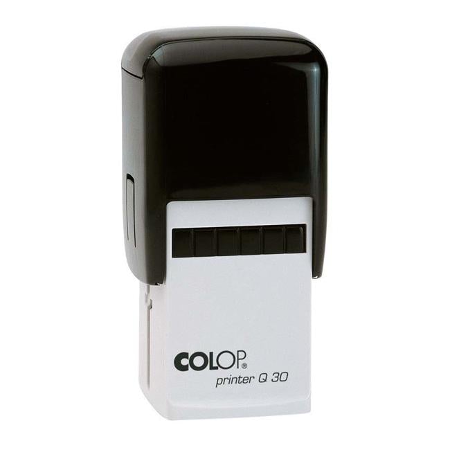 Colop Stamp Printer Q30 Black 31x31mm Square