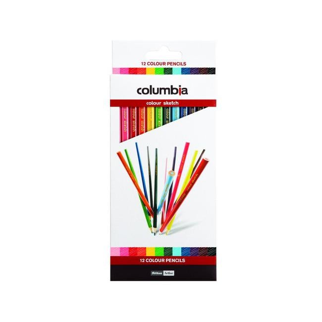 Columbia coloursketch colour pencil round pk12
