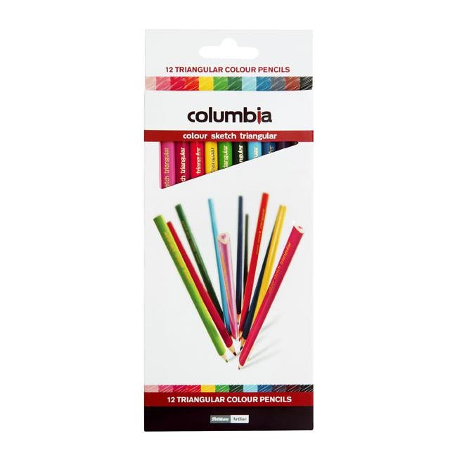Columbia coloursketch colour pencil triangular pk12