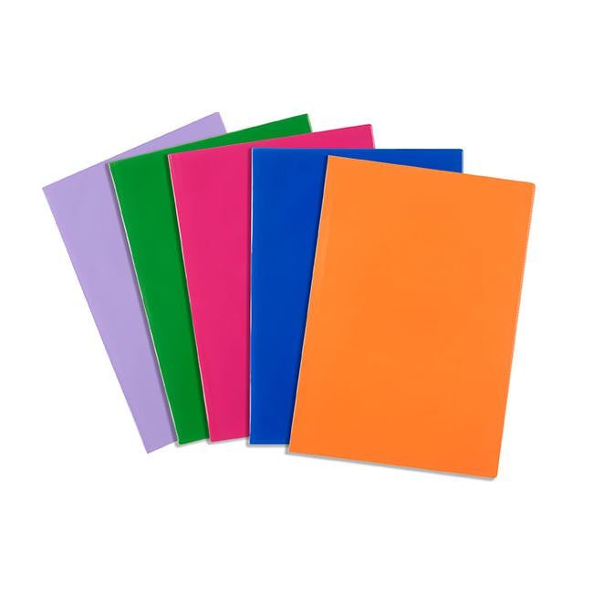 Contact book sleeves solid 9x7 pk5