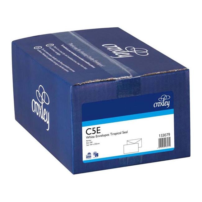 Croxley Envelope C5E Tropical Seal Banker Box 250