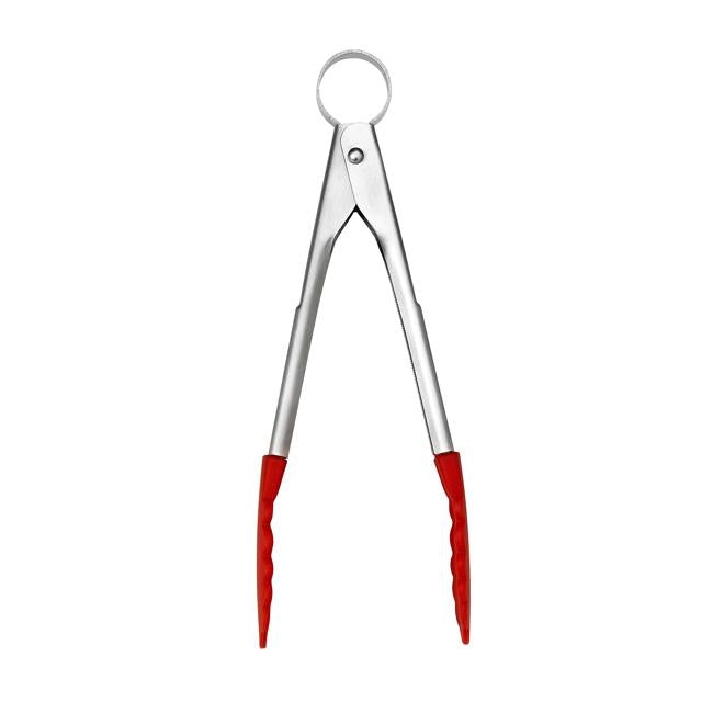 Cuisipro Mini Tongs 18cm Red